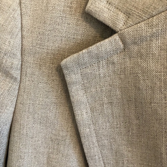 New Beige Linen Michael Kors Vest size 2 - Picture 8 of 9